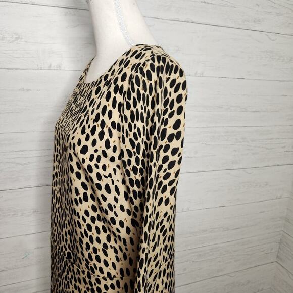 J. Crew‎ Factory Jules Size 4 Wildcat Savannah Shift Dress - Picture 8 of 13